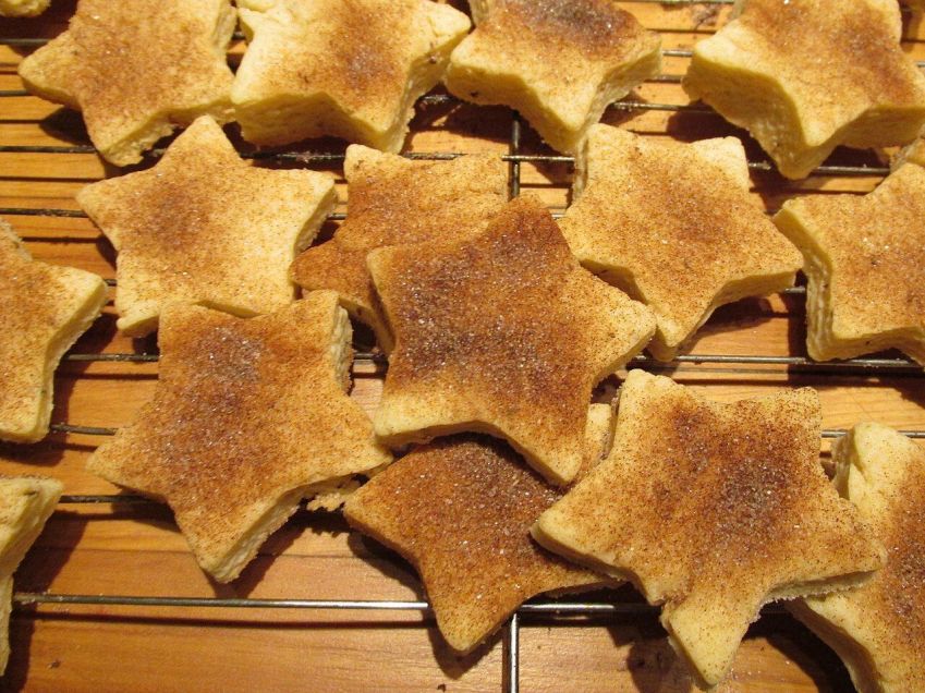 Biscoito com sabor de anis coberto com açúcar e canela é o biscoito oficial do Novo México • Wikimedia Commons