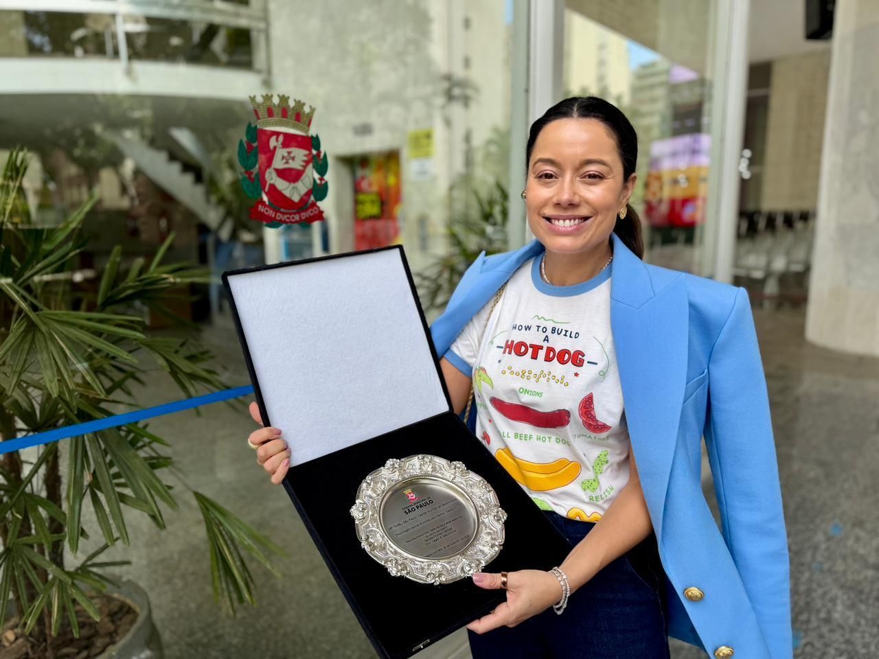 Daniela Filomeno recebe Salva de Prata da Câmara Municipal de São Paulo