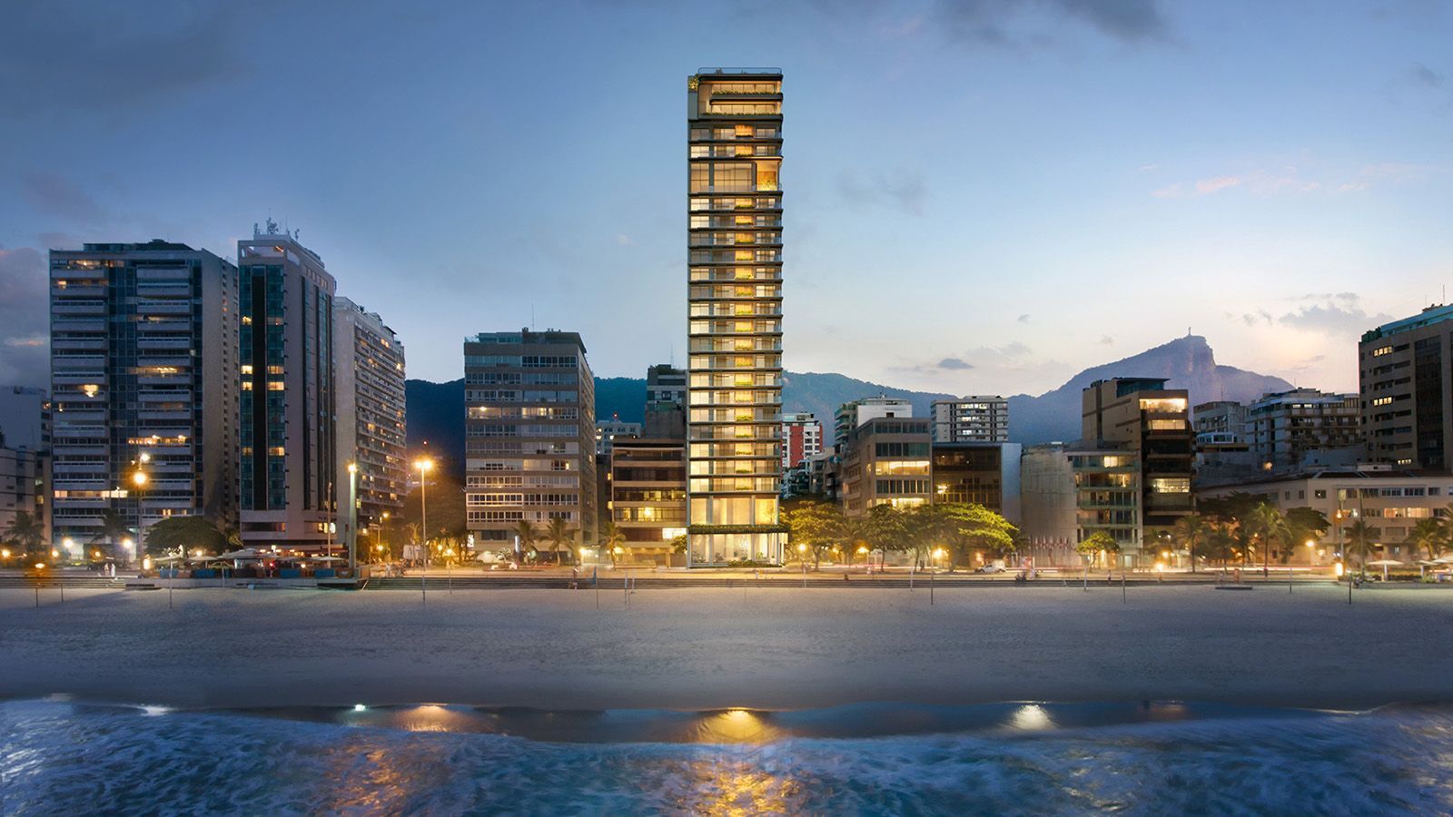 Hotel terá cerca de 120 acomodações, além de piscina e bar na cobertura, restaurante e spa • Divulgação/Four Seasons