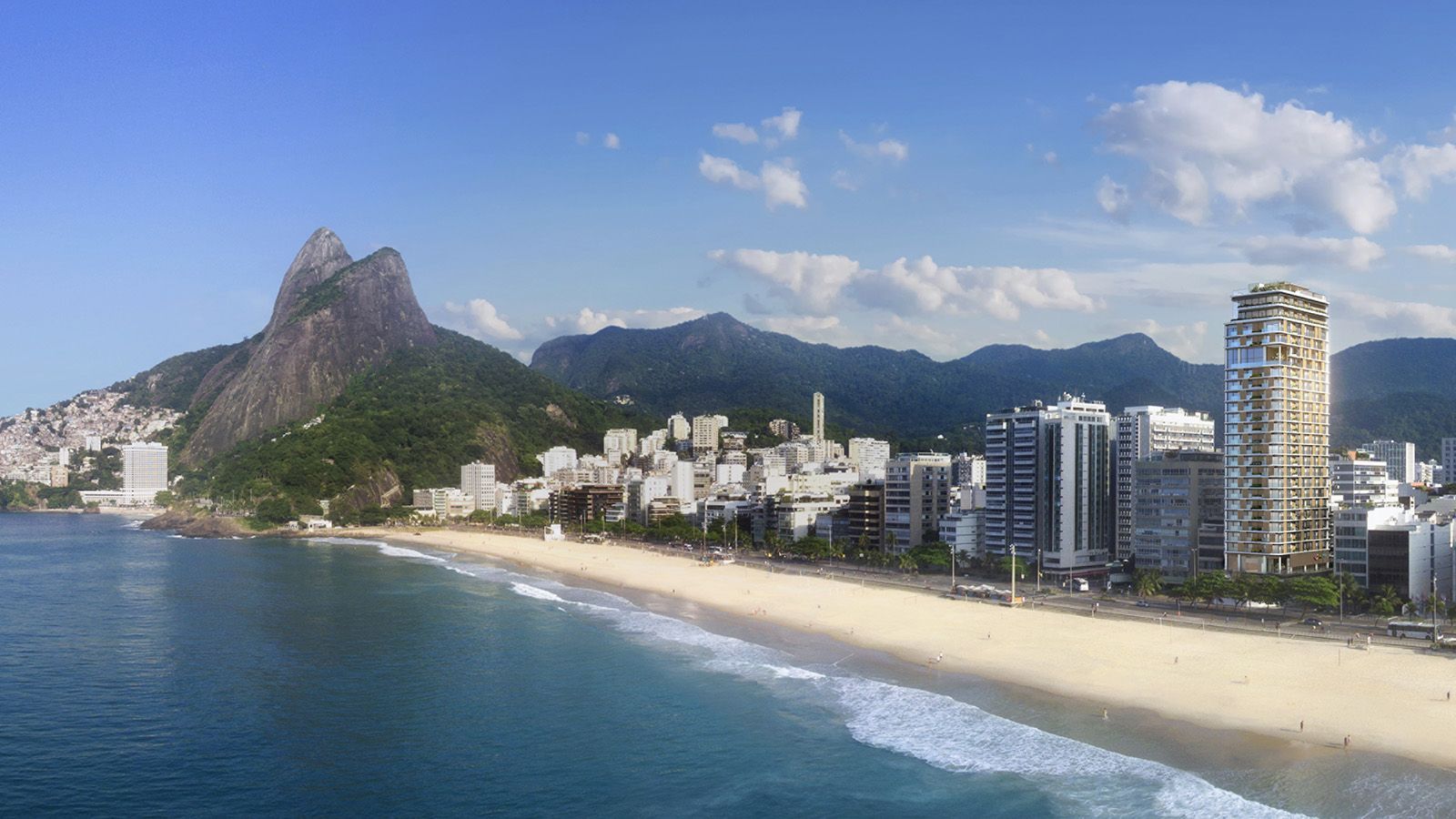 Novidade ocupará prédio do antigo Hotel Marina Palace, desativado em 2017 • Divulgação/Four Seasons