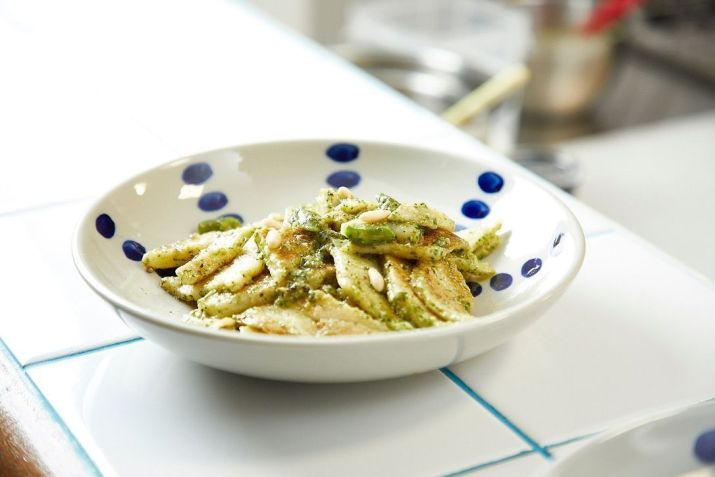 Testaroli al Pesto do Lido • Divulgação