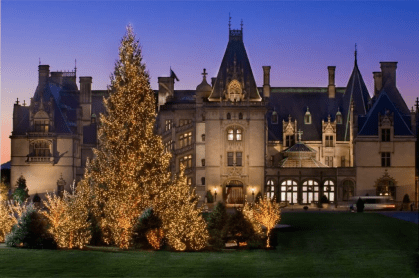 Natal na Biltmore House, nos Estados Unidos