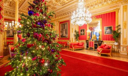 Palácios da família real britânica ganham decorações e eventos de Natal