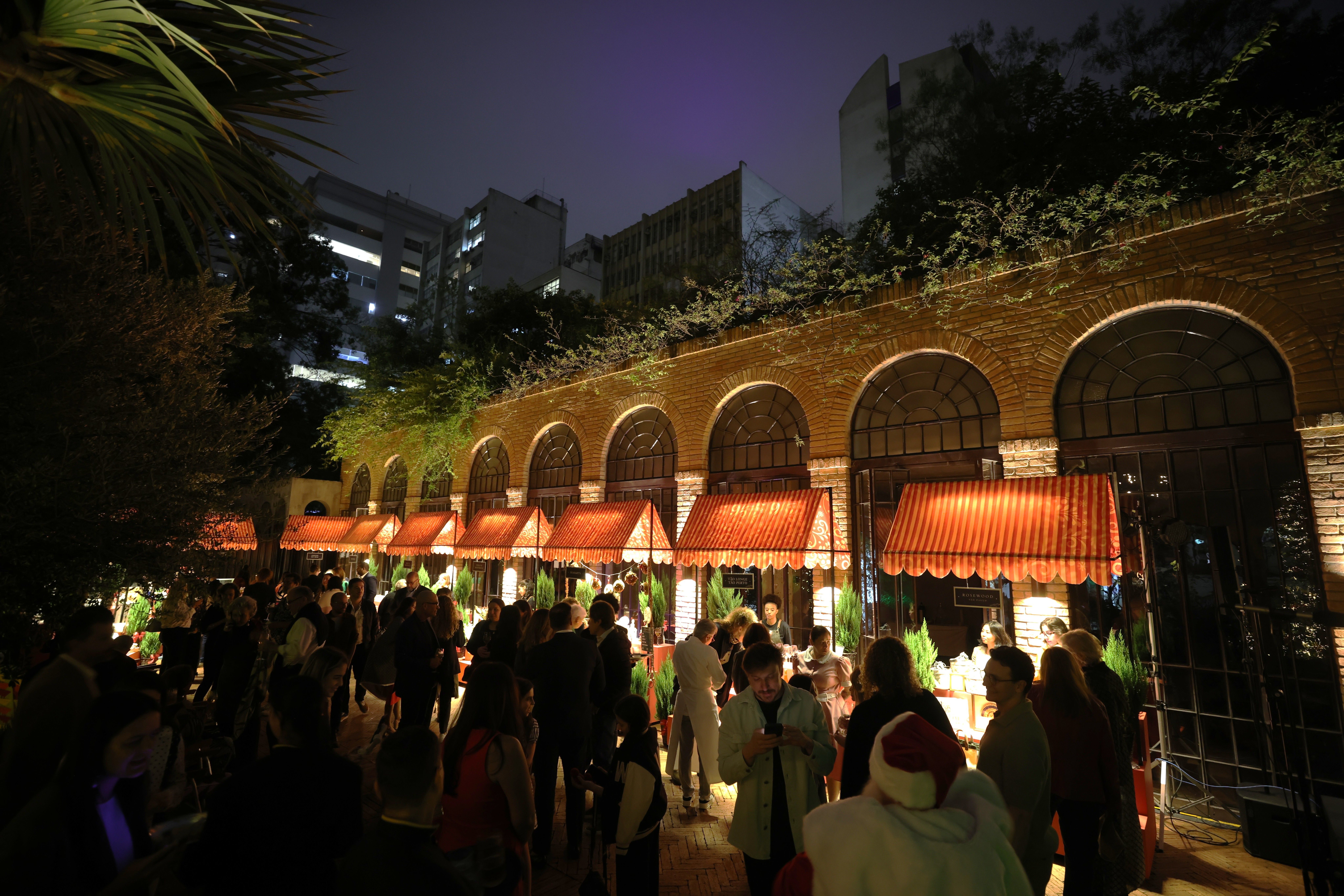 Evento de Natal no Rosewood SP