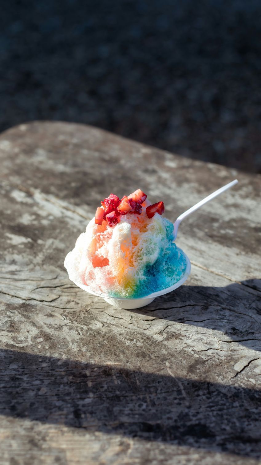 Shave Ice chegou ao Havaí por trabalhadores do Japão • Unsplash