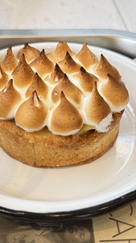 Torta de lim�o siciliano com merengue  Tina Bini