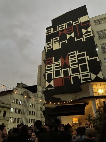 Balsa, rooftop no centro de SP • Acervo pessoal Andrea