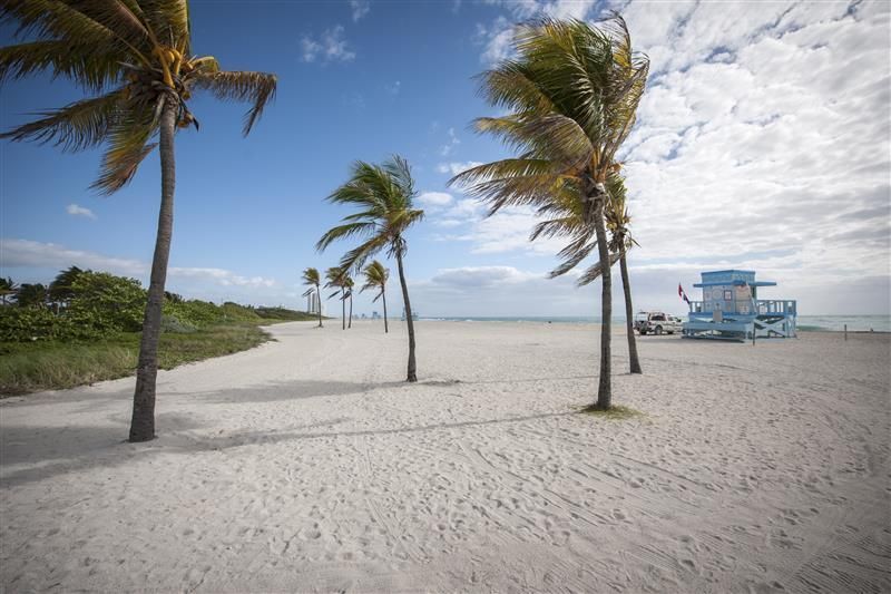 Praia de Haulover Beach, em Miami