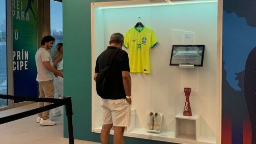 Exposição dedicada a Neymar em São Paulo