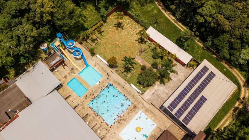 Acampamento de Férias Aruanã, em Embu-Guaçu • Divulgação