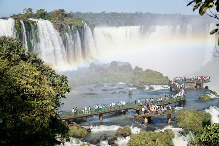 Cataratas ficam no Parque Nacional do Iguaçu, um Patrimônio Mundial da Unesco • Sasha Lantukh/Unsplash