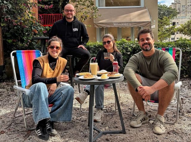 Os sócios Renata Schaitza, Daniel Sandes, Lara Scorsato e Leonardo Macedo • Divulgação