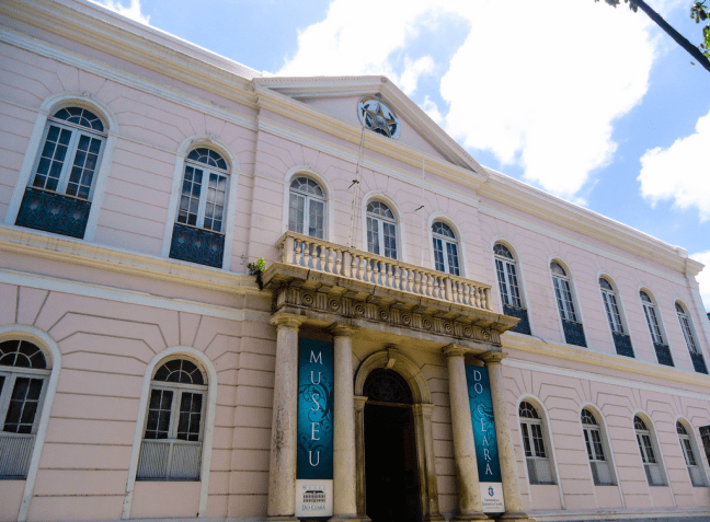 Palacete Senador Alencar, sede do Museu do Ceará, está em reforma. Atualmente, as instalações do museu estão no Anexo Bode Ioiô • Wikimedia Commons