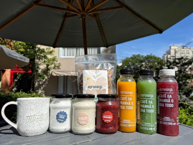 Alguns dos produtos disponíveis no empório • Daniel Sandes