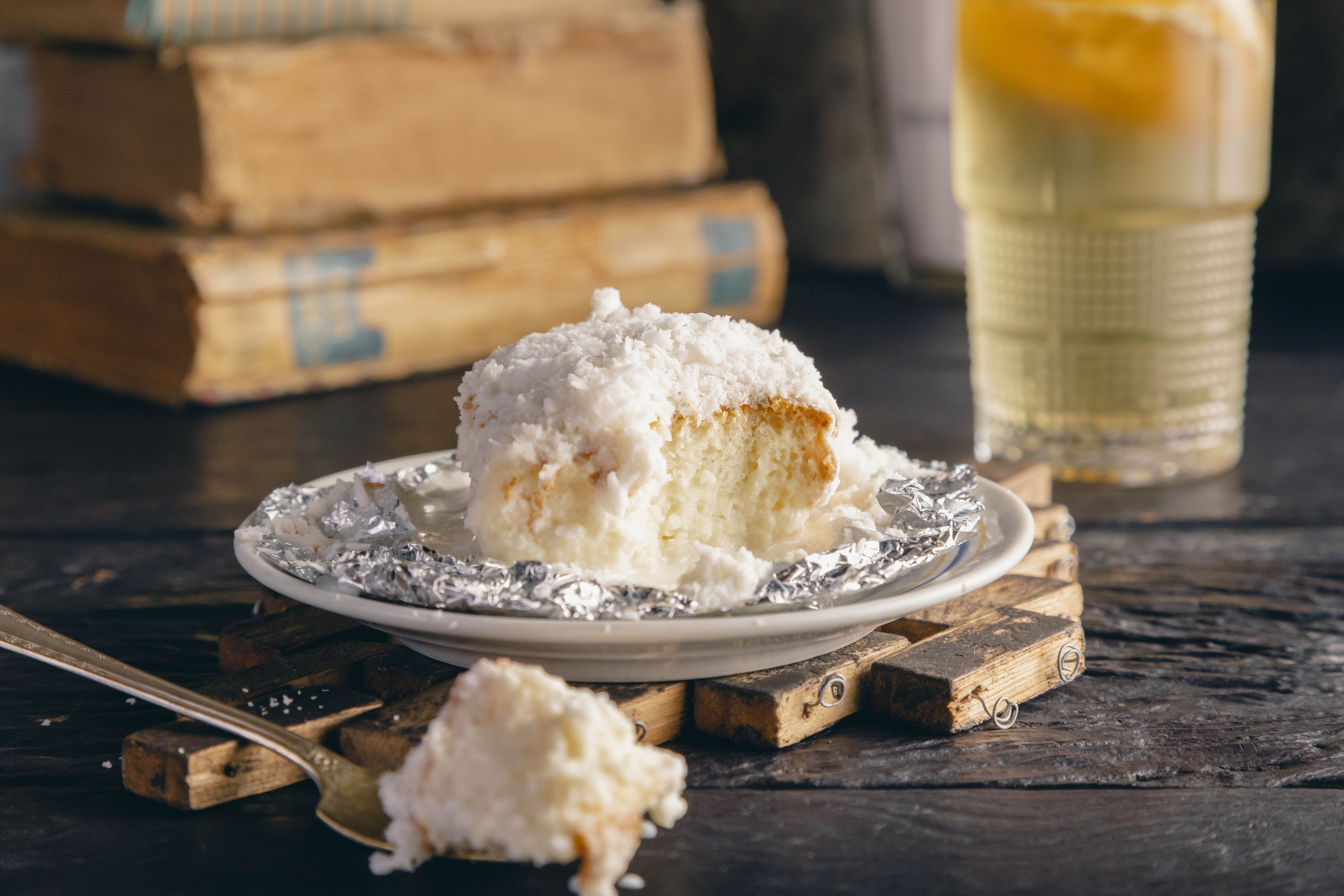 Receita do bolo de coco gelado do restaurante Hospedaria