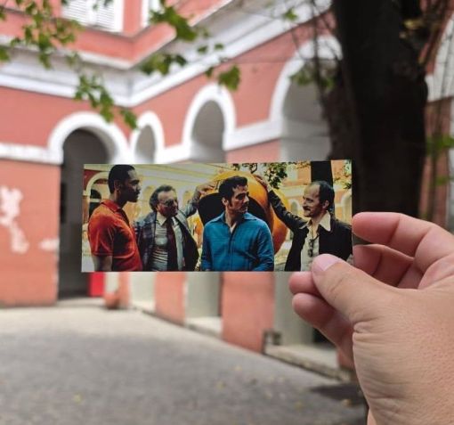 Presente no tour, Ginásio Pernambucano foi um dos locais utilizados nas gravações de "O Agente Secreto" • Roberto Tavares/Tavares Turismo