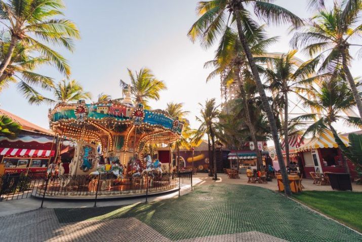 Vila Azul do Mar é espaço de convivência aberto ao público vizinho ao Beach Park • Divulgação
