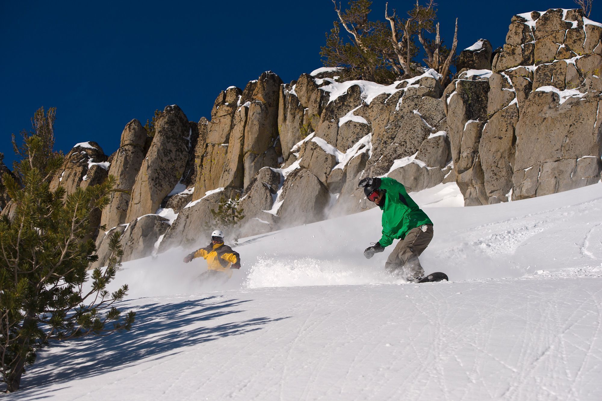 Estação de esqui Mt. Rose Ski Tahoe oferece uma experiência mais tranquila do que alguns dos maiores resorts • Scott Sady/Courtesy Mt. Rose – Ski Tahoe via CNN Newsource