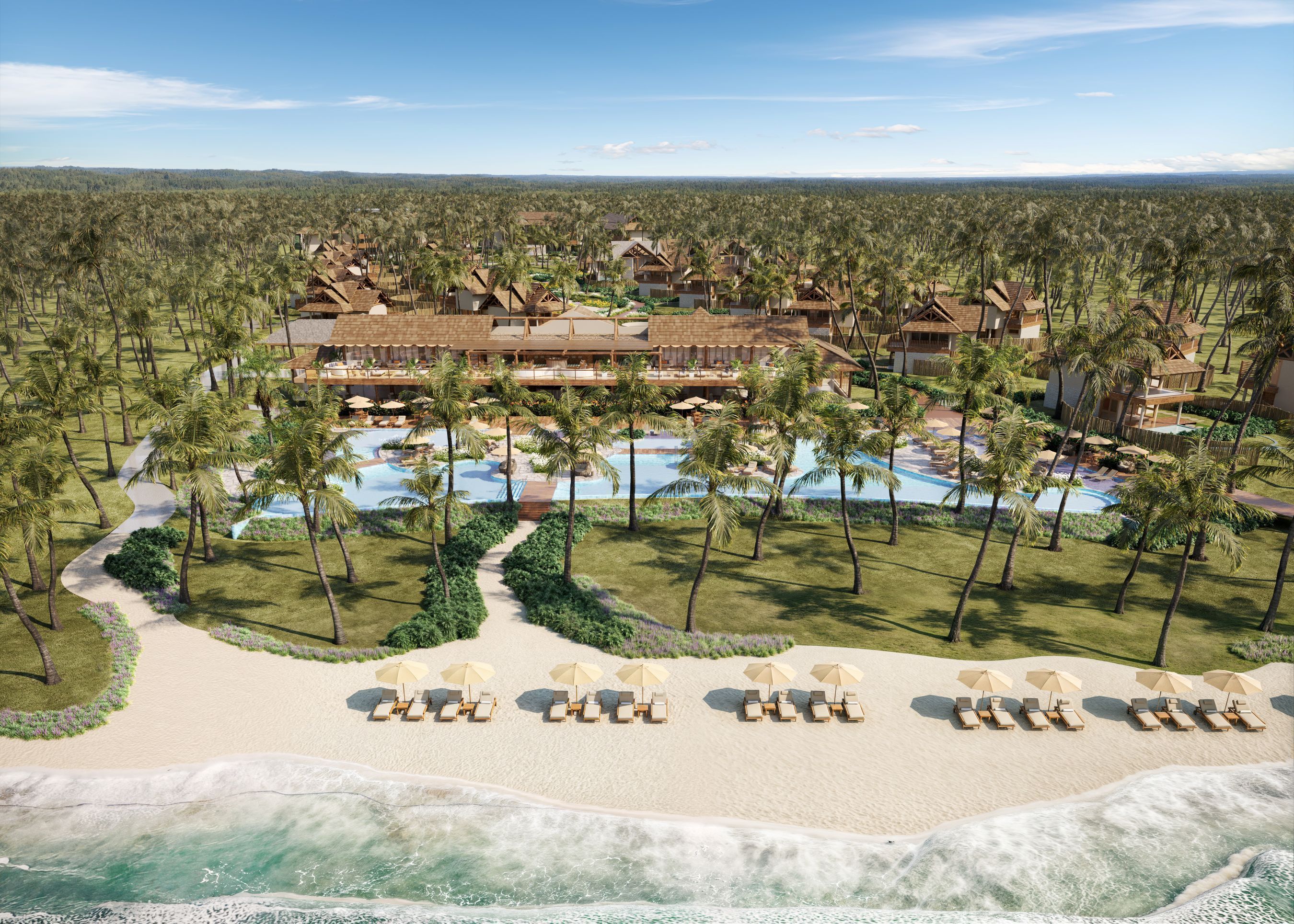 Salg Patacho Exclusive Resort tem previsão de abertura no final deste ano, na Praia do Patacho, em Alagoas