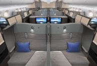 Aérea asiática lança cabine privativa com poltrona estilo sofá na executiva