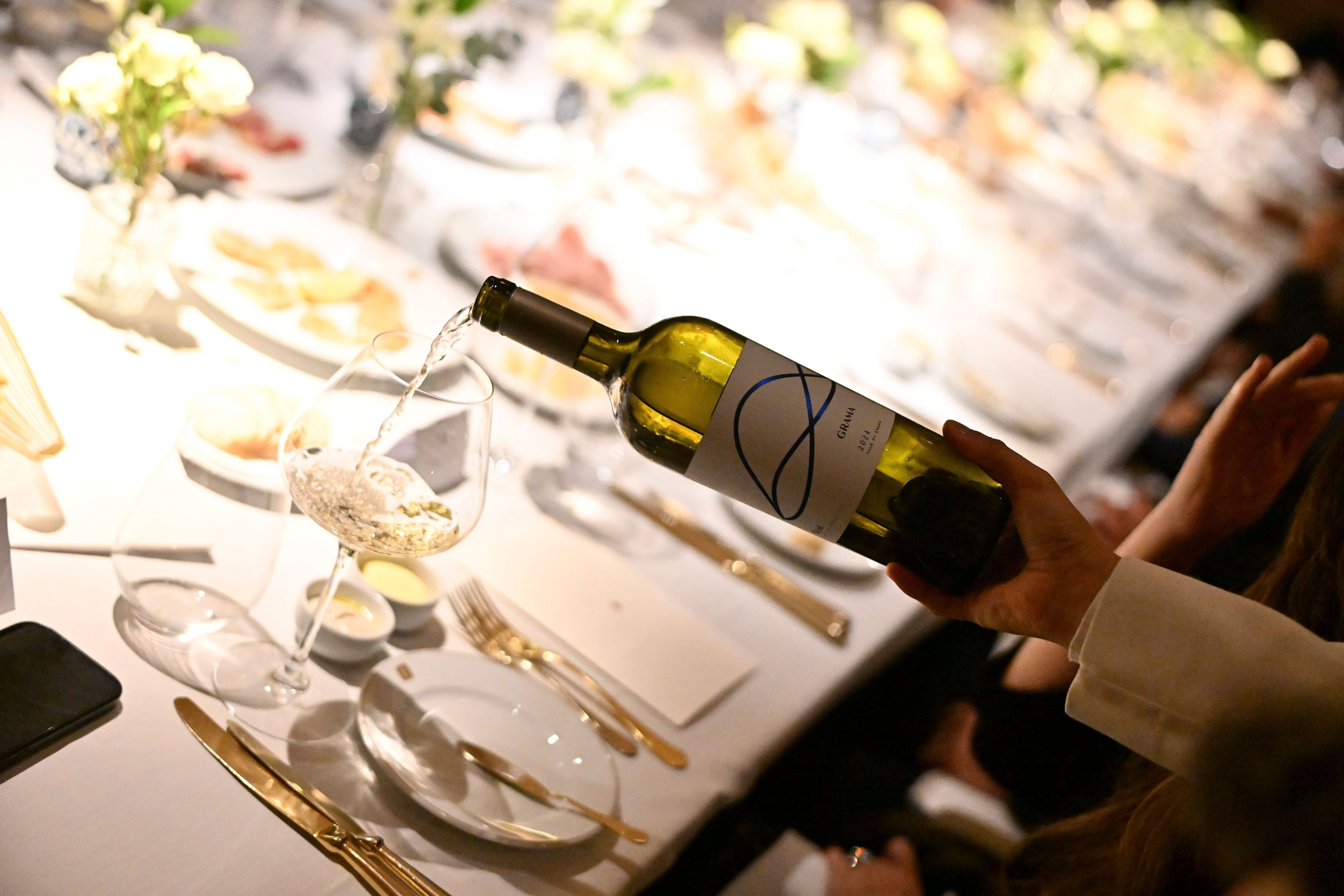 Vinho branco da Casa Tés Grama 2024