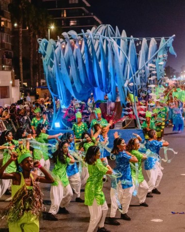Festa revela elementos da cultura sul-africana • Instagram/Cape Town Carnival