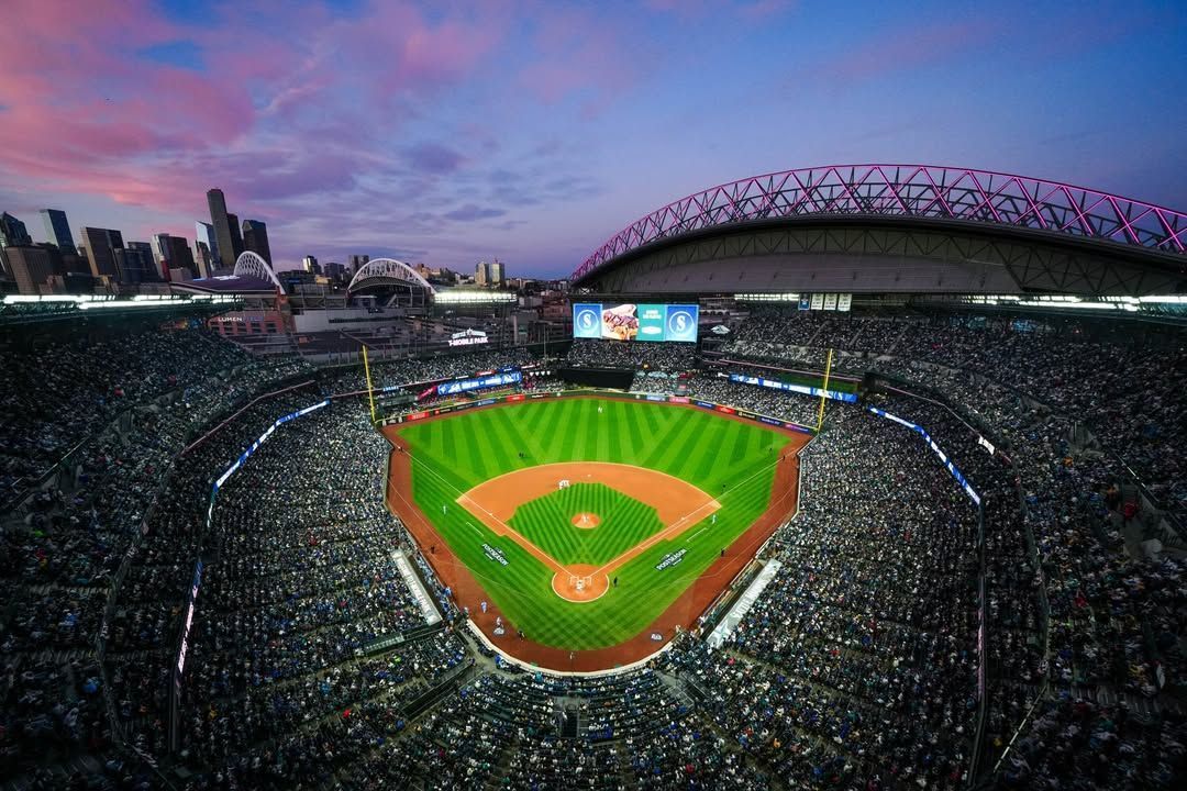 T-Mobile Park é o estádio de baseball do Seattle Mariners • Instagram/Seattle Mariners