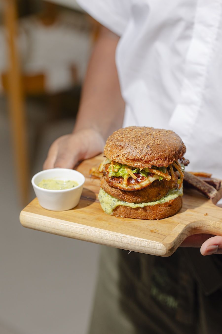 Chicken Burger • Cúrcuma Estúdios