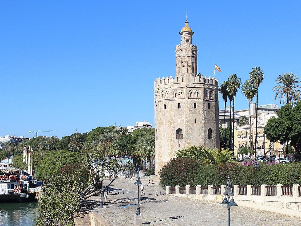 Torre del Oro, em Sevilha • Martinvl/Wikimedia Commons/CC BY-SA 4.0