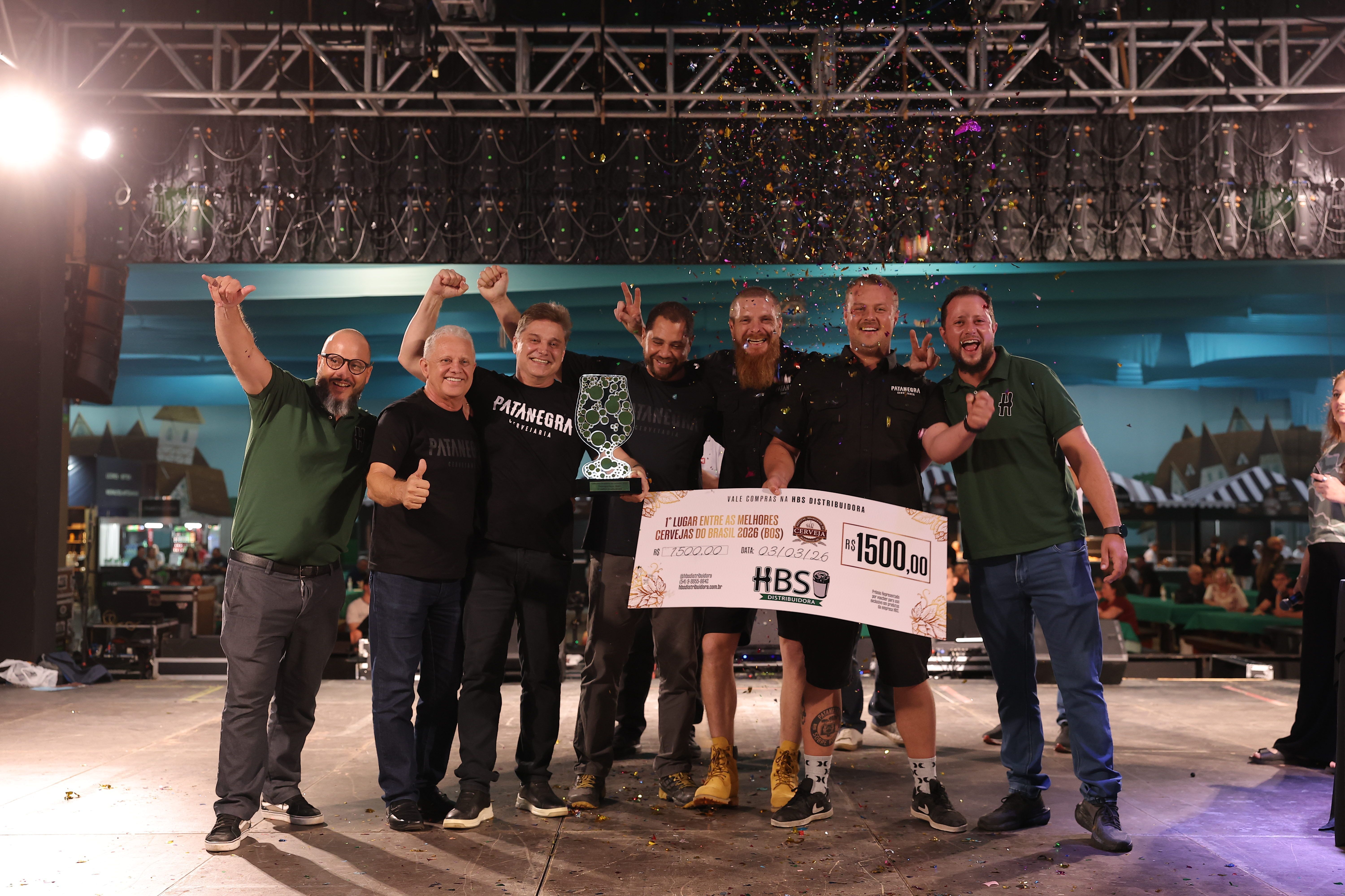 Equipe da Cervejaria Patanegra no 14º Concurso Brasileiro de Cervejas