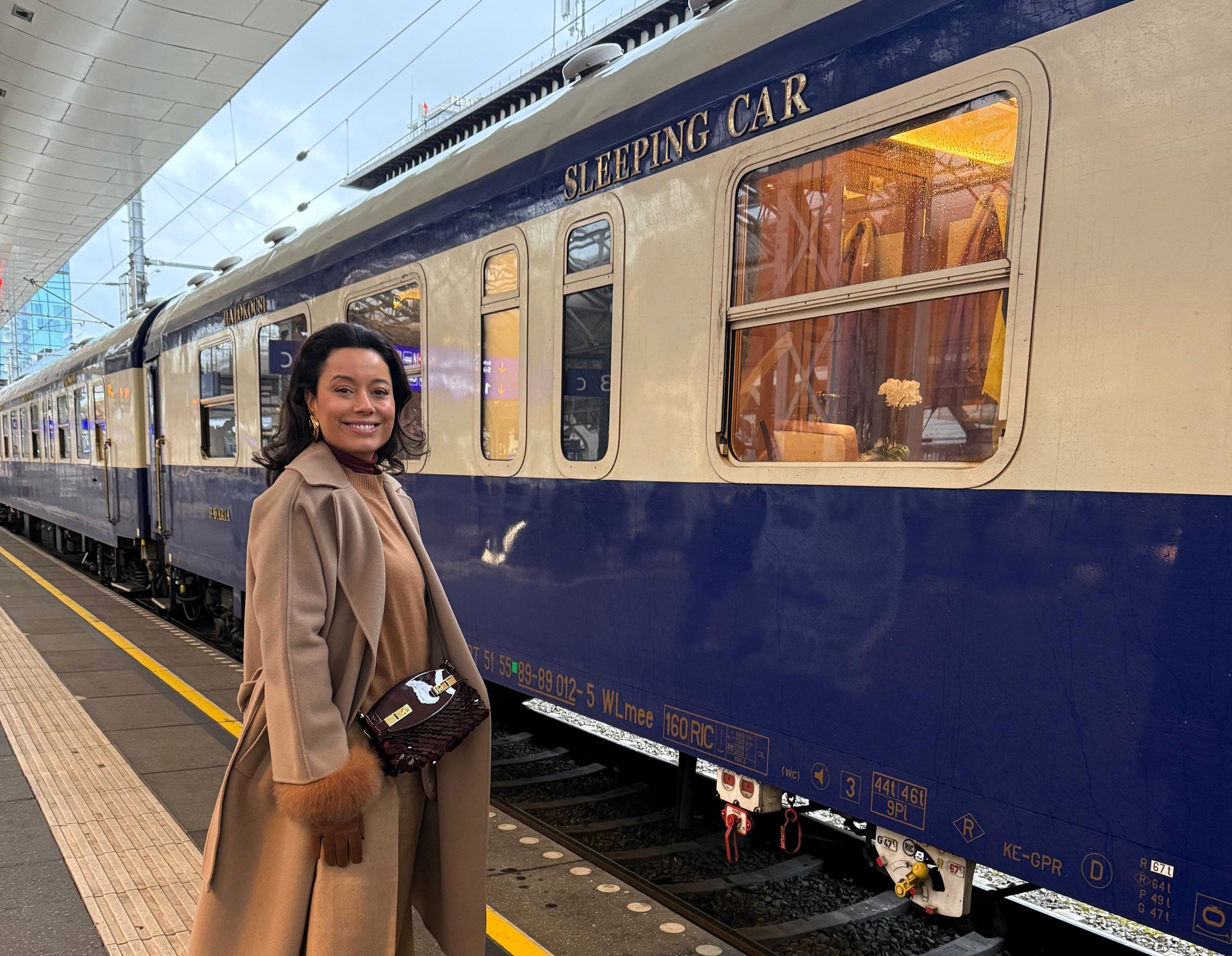 Daniela Filomeno no Golden Eagle Danube Express