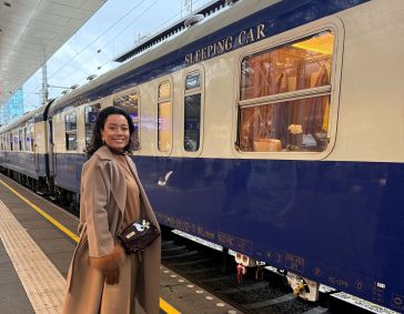 Daniela Filomeno no Golden Eagle Danube Express