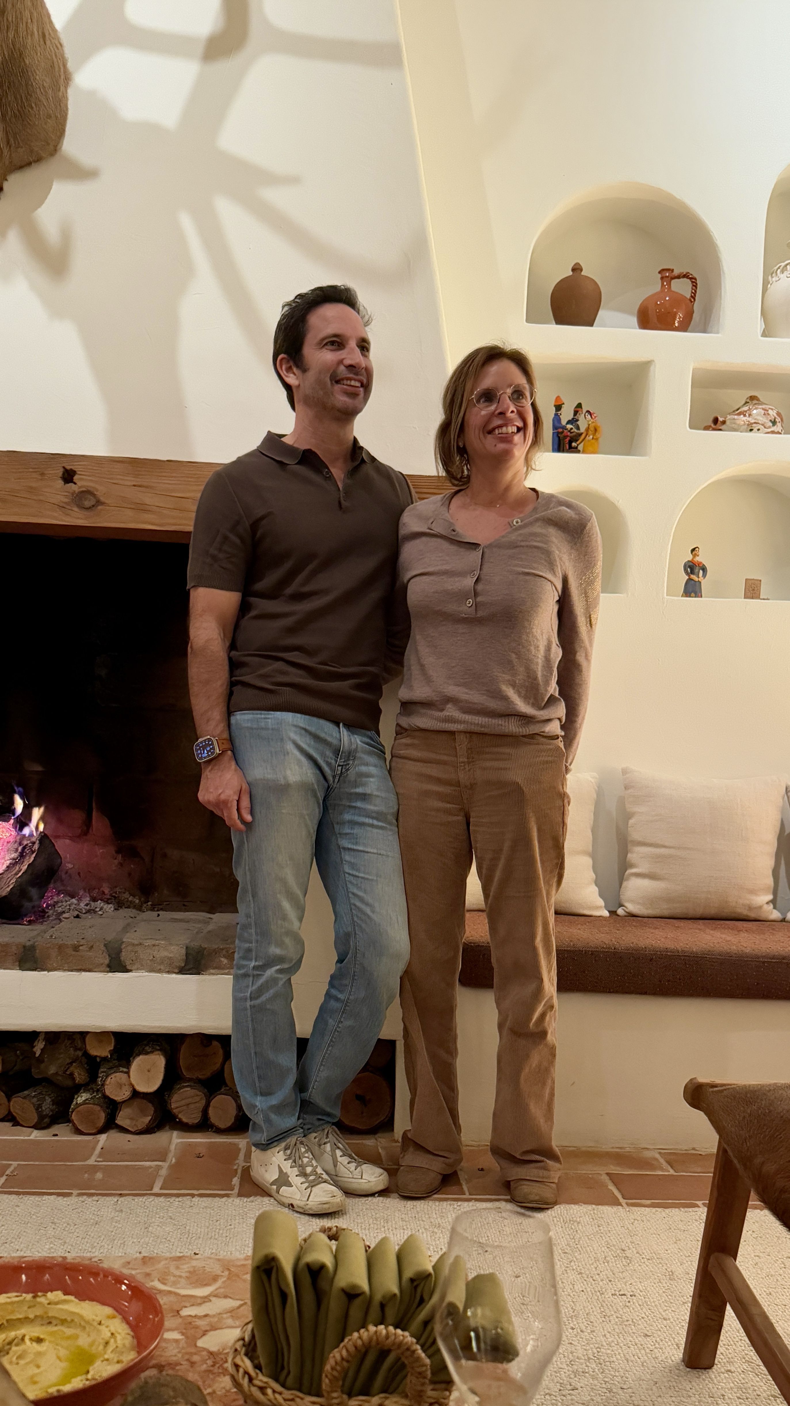 Chef José Avillez e sua esposa Sofia Ulrich • Tina Bini
