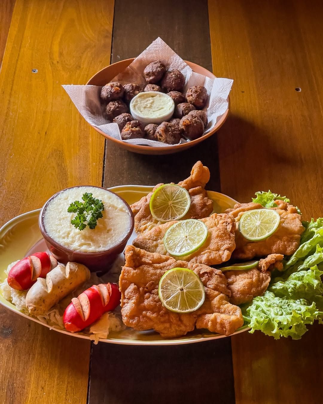 Restaurante Rancho Lemke usa produtos tradicionais de Pomerode • Instagram/Restaurante Rancho Lemke