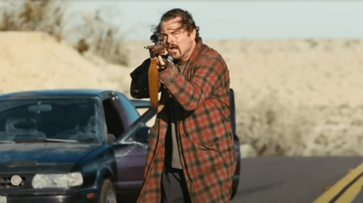 Leonardo DiCaprio em "Uma Batalha Após a Outra" • Divulgação