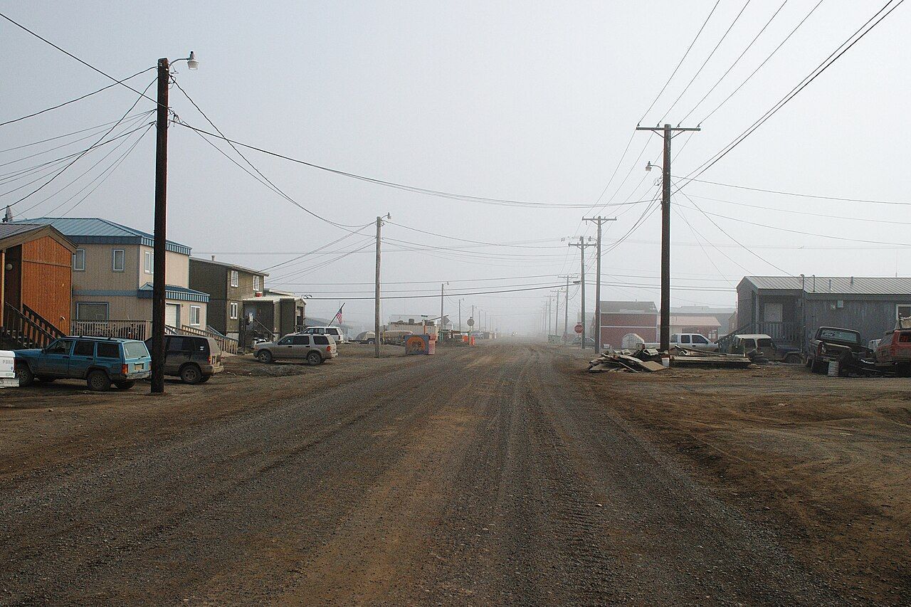 Cidade de Utqiaġvik, no Alasca • Wikimedia Commons/Andrei from New York City/Juneau, U.S.A/CC BY 2.0