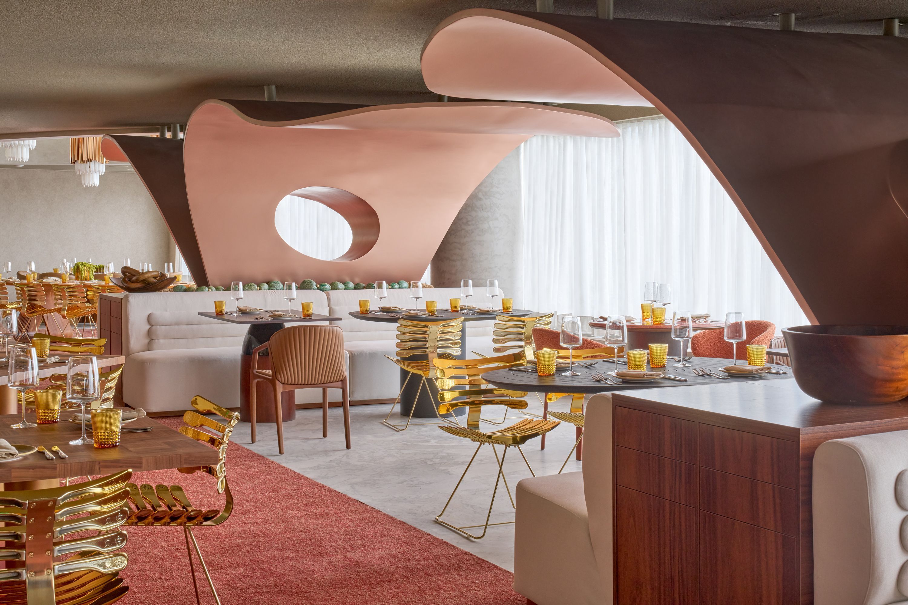 Ambiente Baio Cozinha Sulista, no W Hotel • Divulgação