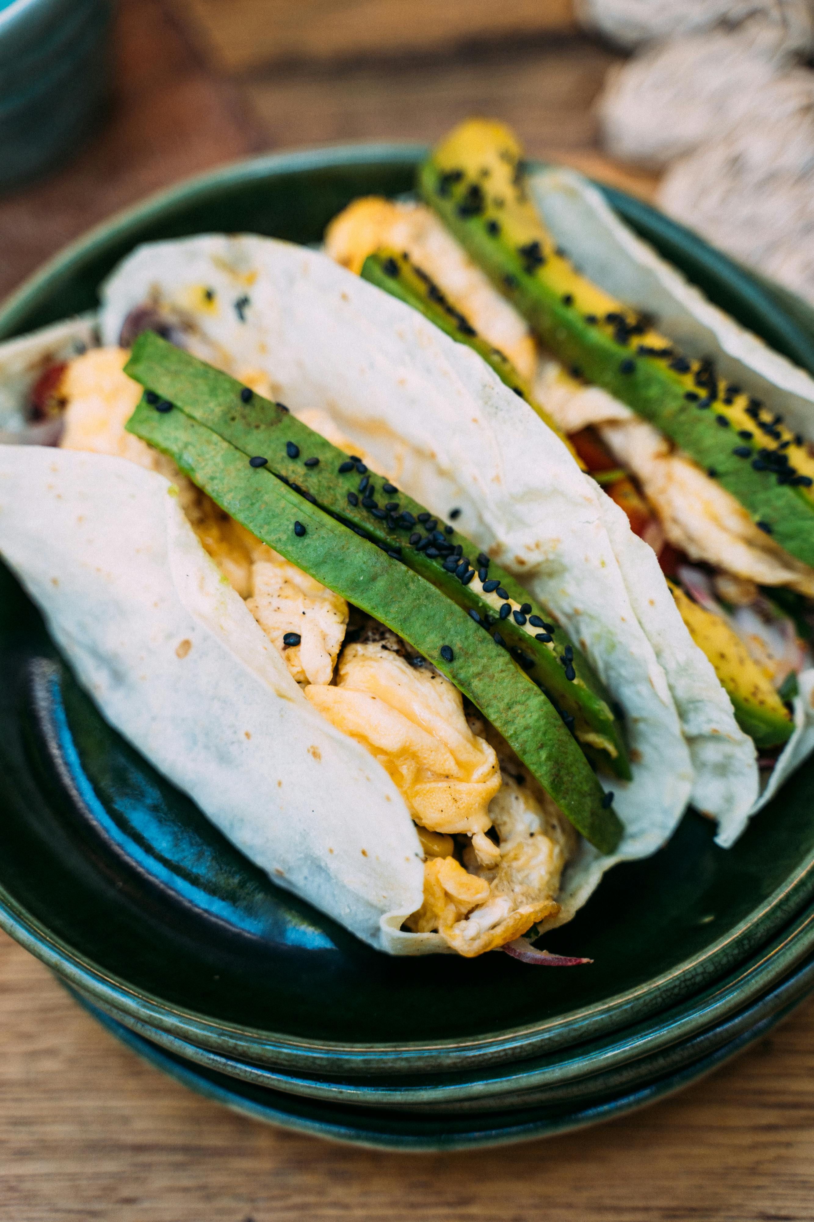 Breakfast Tacos é um dos pratos encontrados em Dallas • Pexels