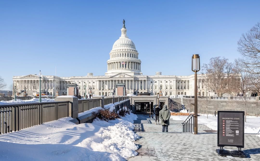 As visitas ao Capitólio dos Estados Unidos são gratuitas • Instagram/US Capitol
