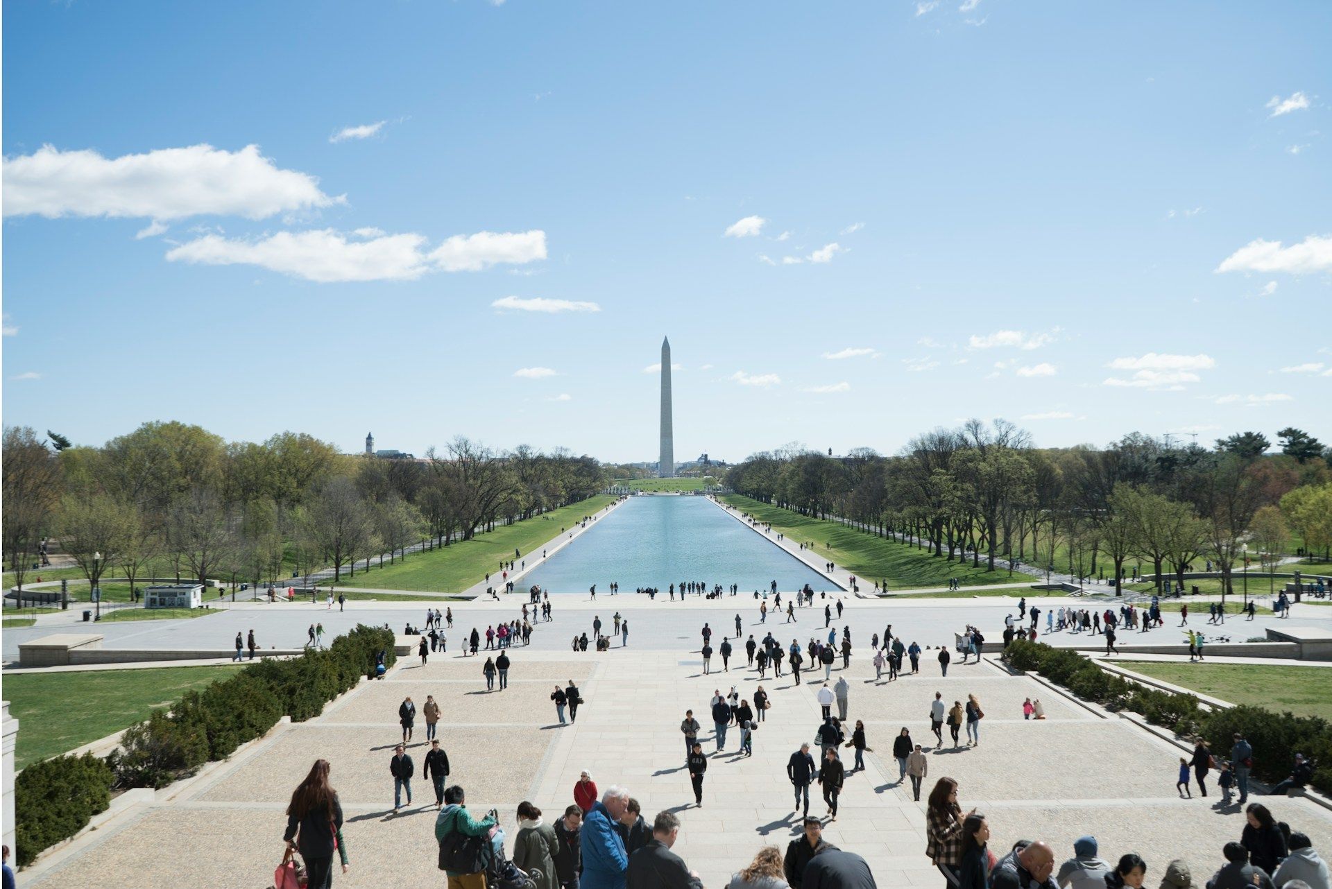 O Monumento de Washington fica localizado no National Mall • Unsplash