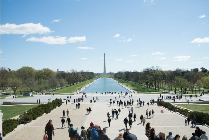 O Monumento de Washington fica localizado no National Mall • Unsplash
