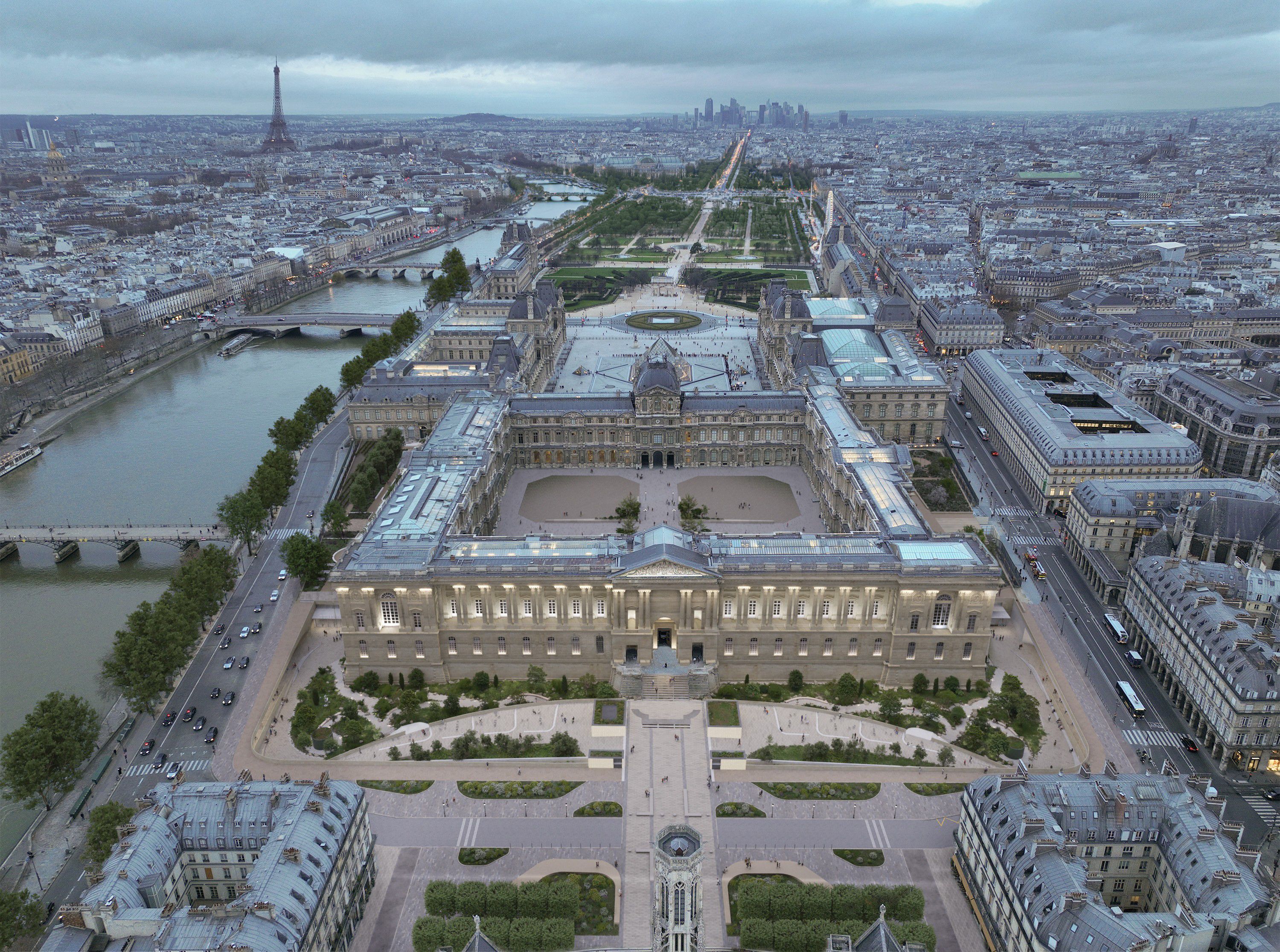 Projeto do Museu do Louvre • Ministério da Cultura da França
