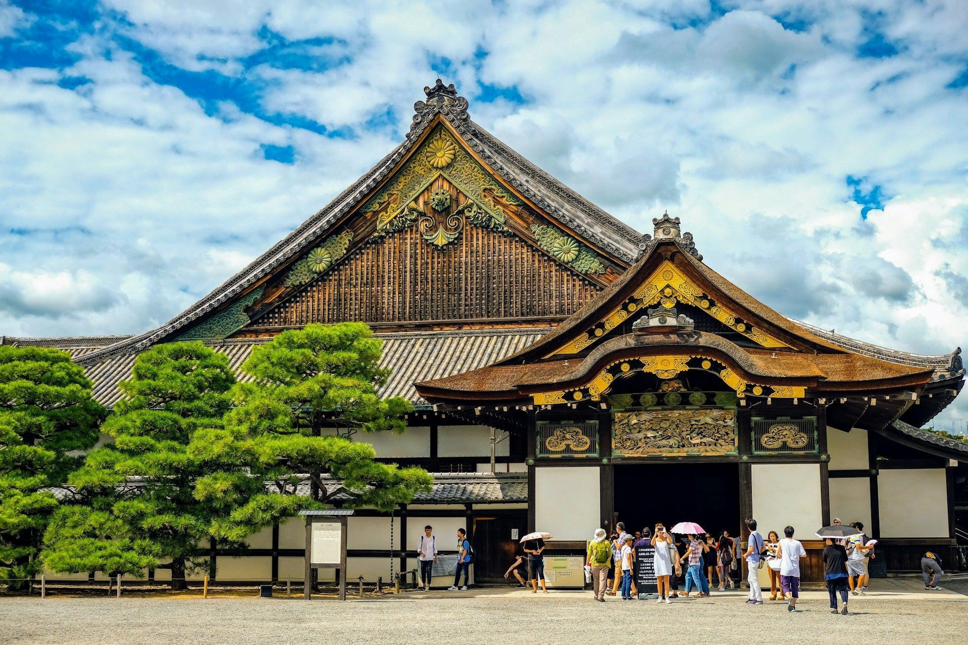 Nijō Castle é um Patrimônio Mundial da Unesco e data do século XVII • Foto de Eleonora Albasi na Unsplash