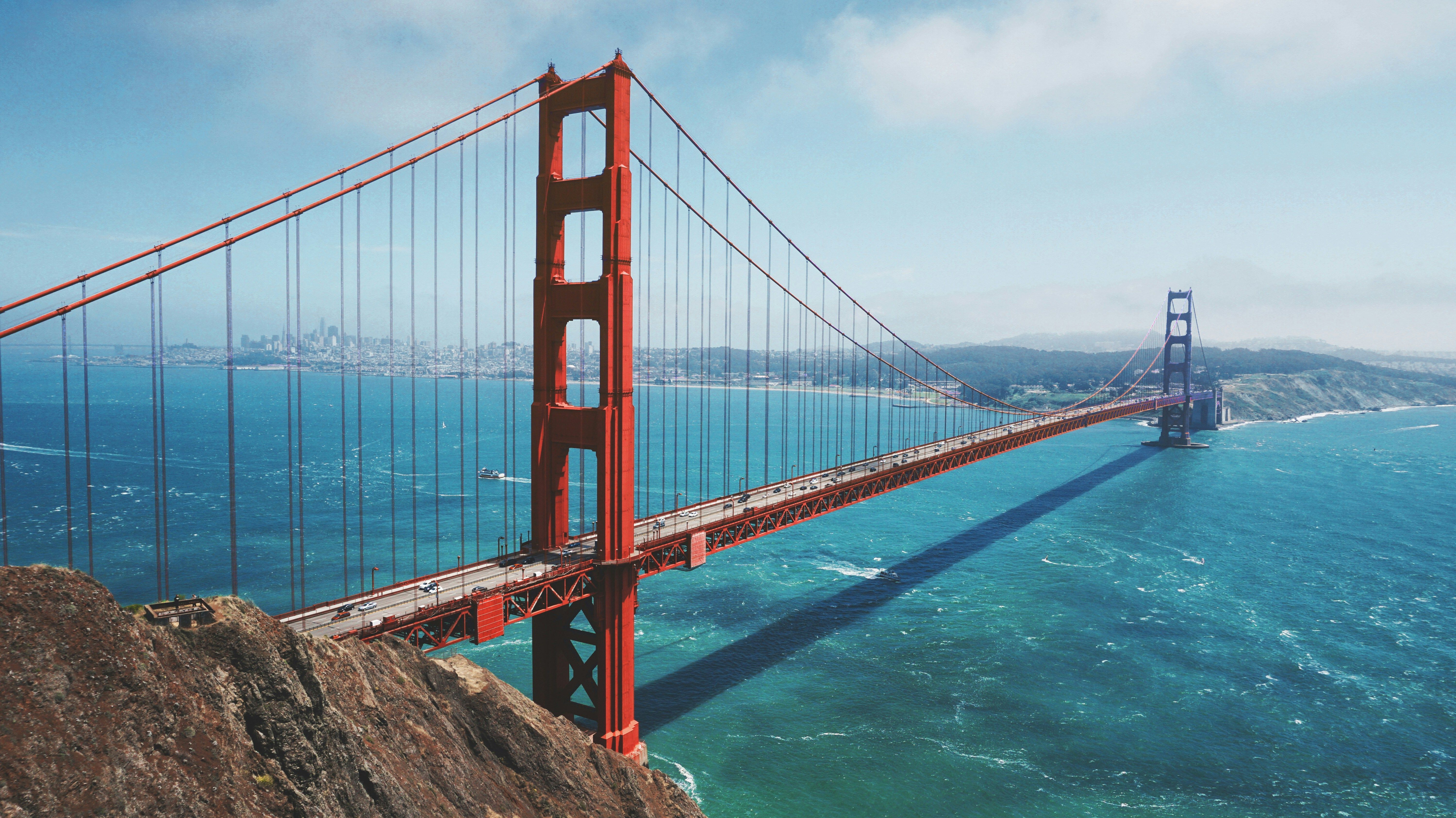 Imagem da Ponte de Golden Gate, em São Francisco