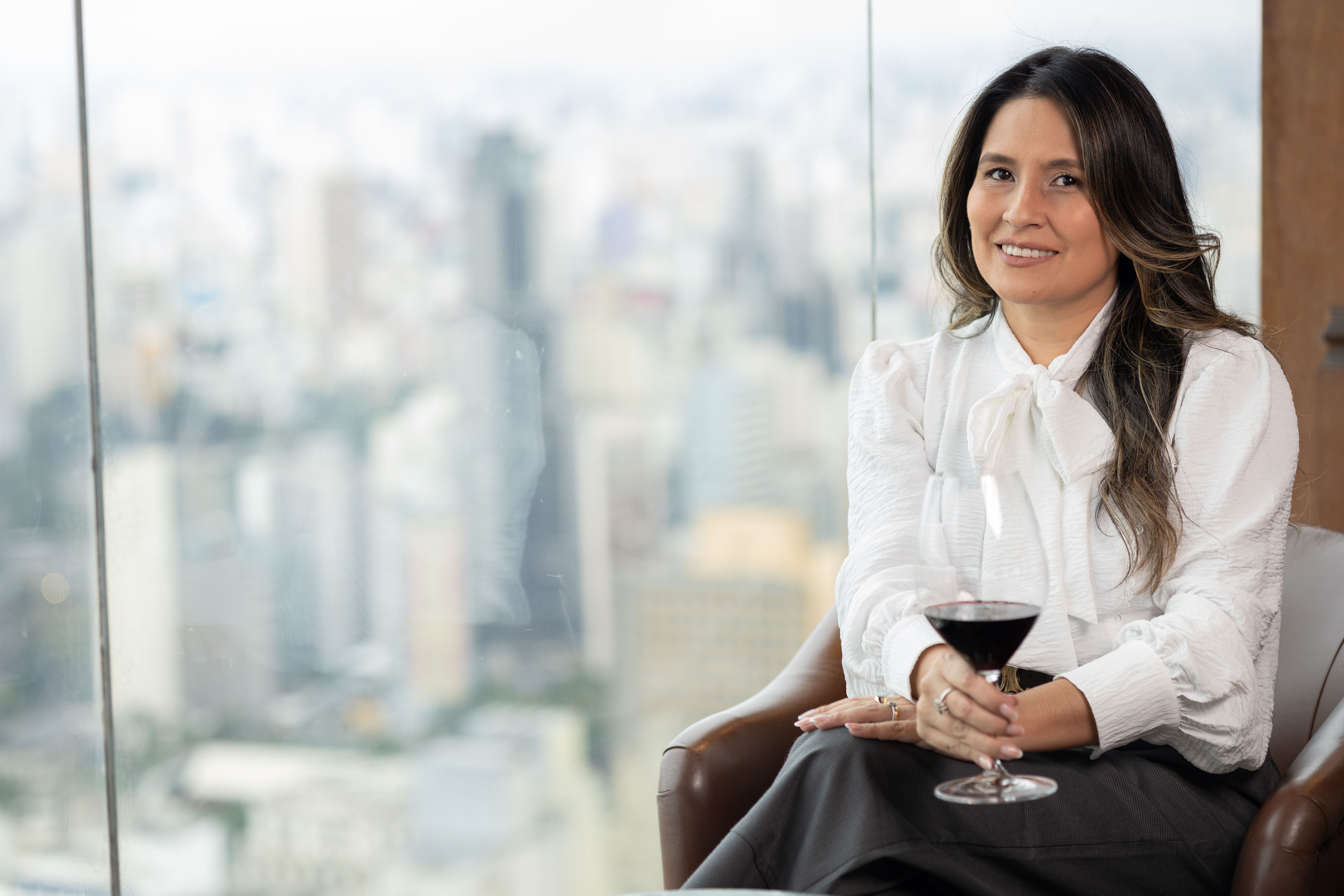 Diana Oliveira , sommelieré do Terraço itália