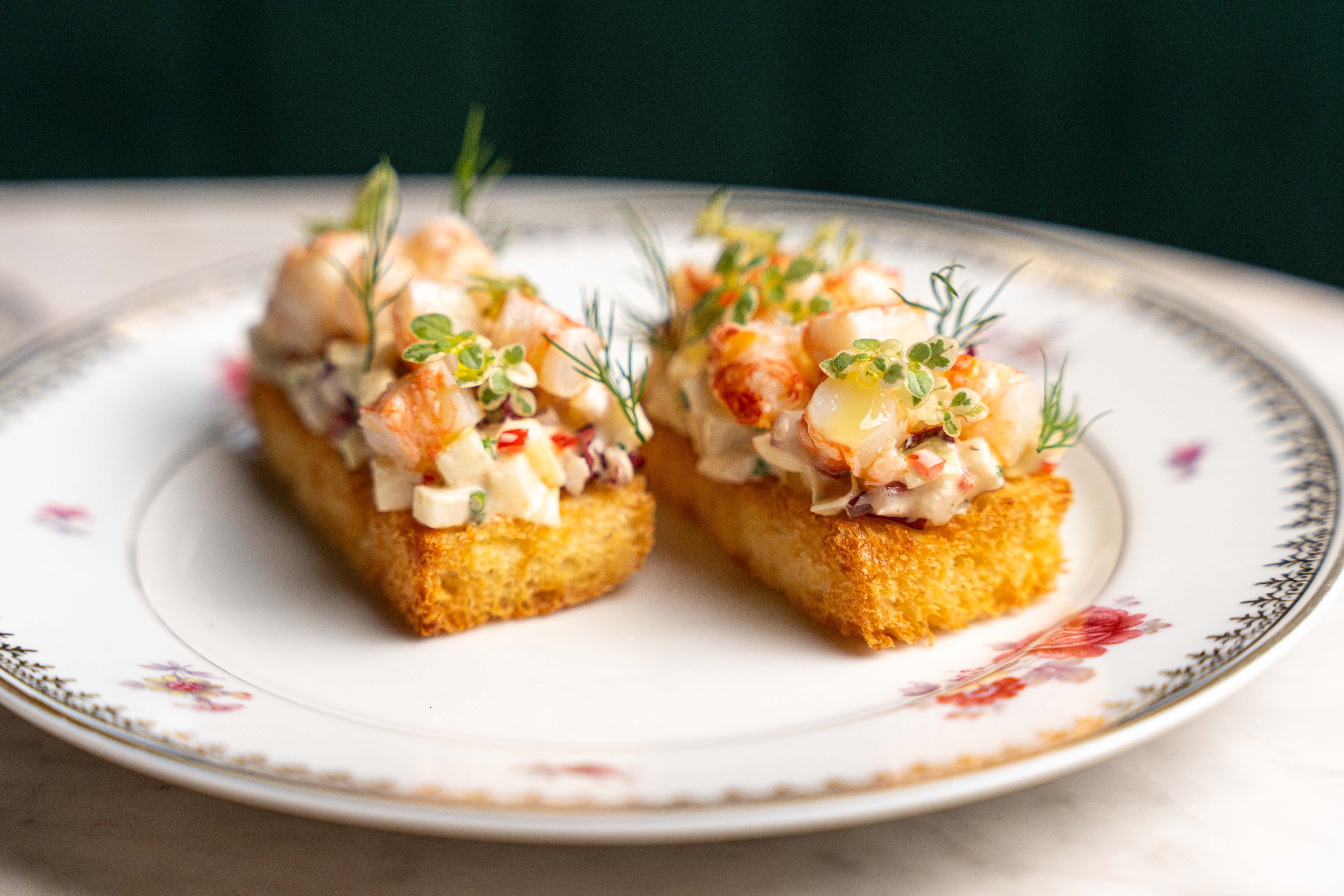 Brioche de milho, lagostim slaw e salsa bisque é a criação do Lita para o festival • Divulgação