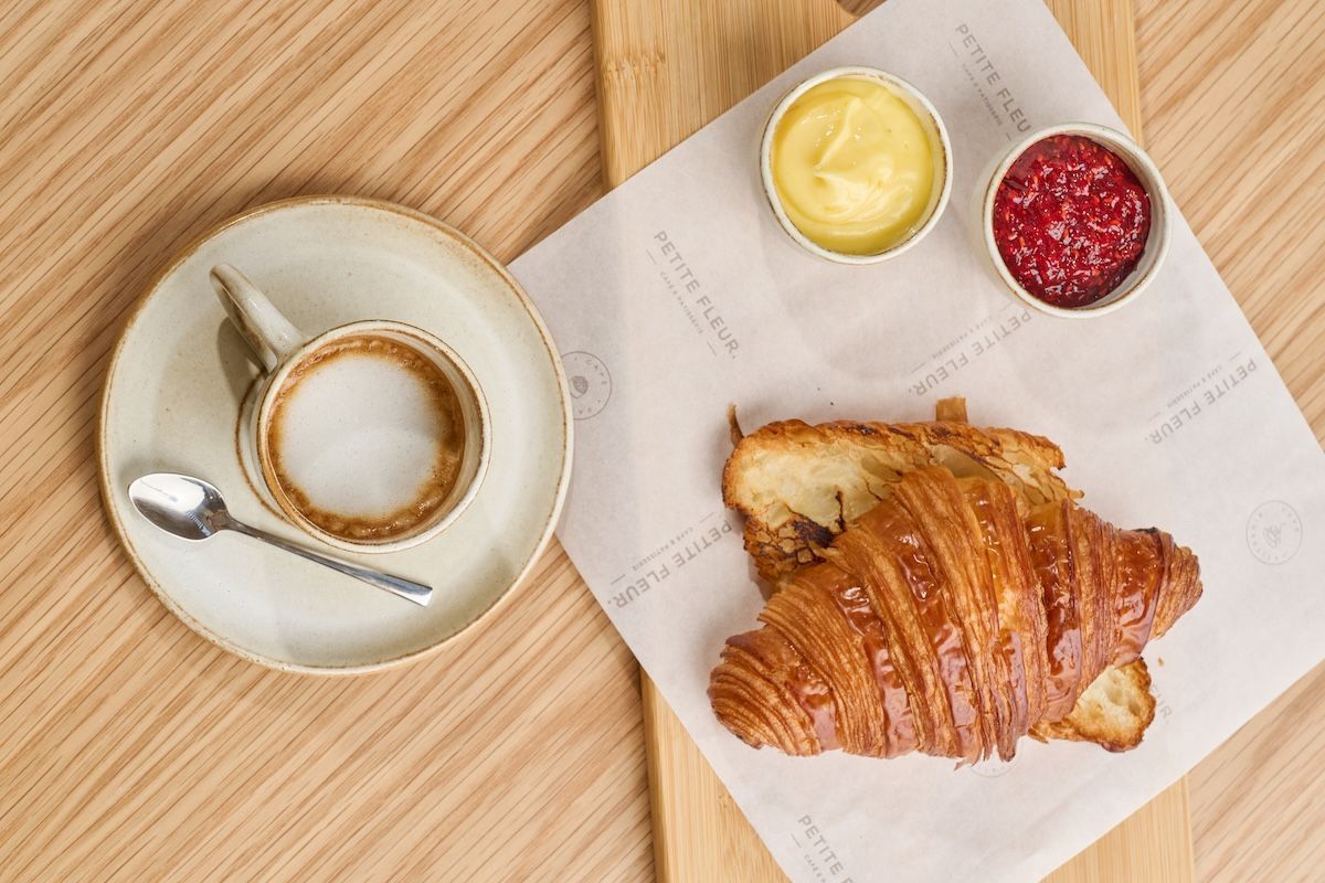 Croissant do novo café da Petite Fleur • Marcelo Bruzzi