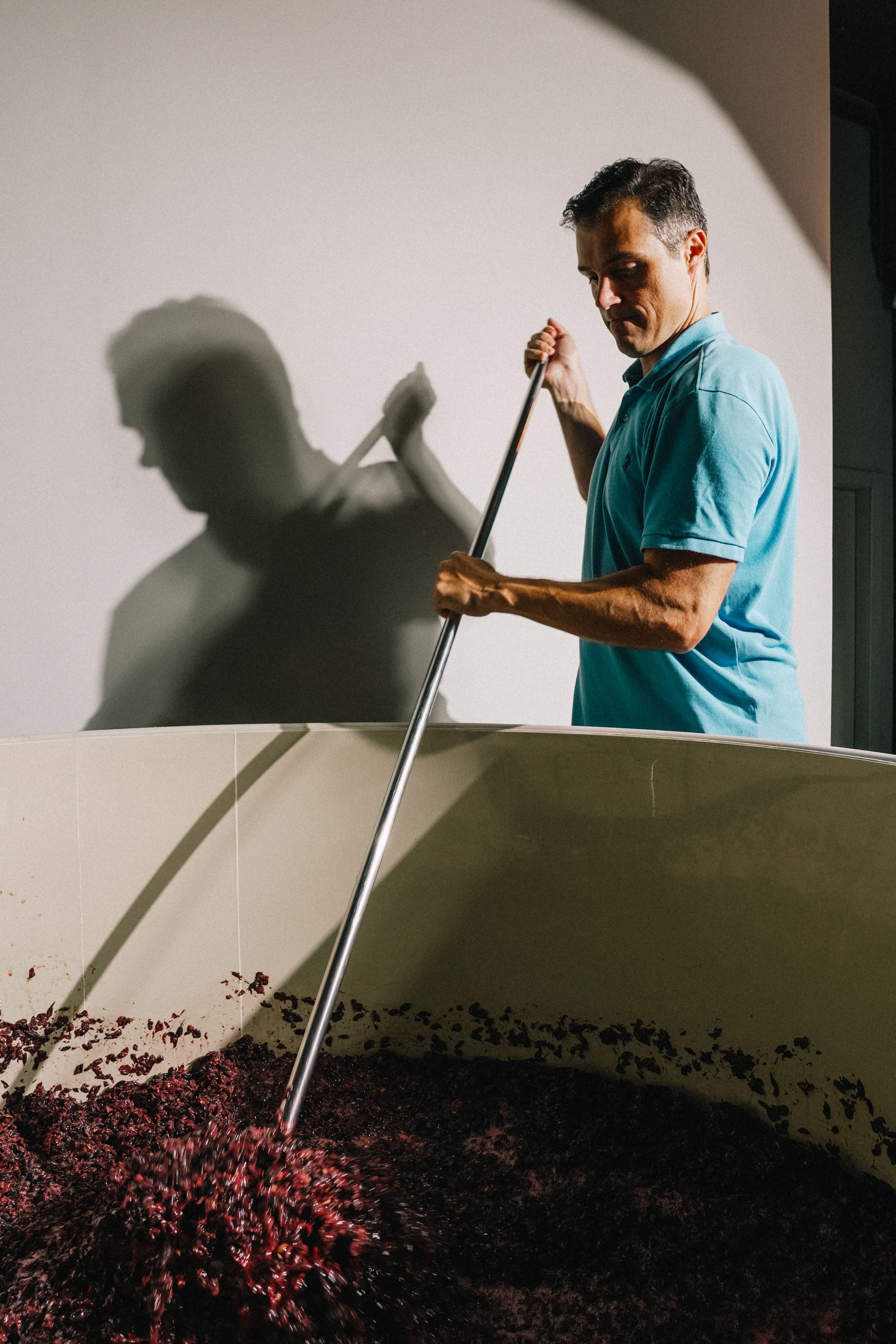 Eduardo Gastaldo produz os vinhos da Ruiz Gastaldo, vinícola urbana em Porto Alegre • Divulgação