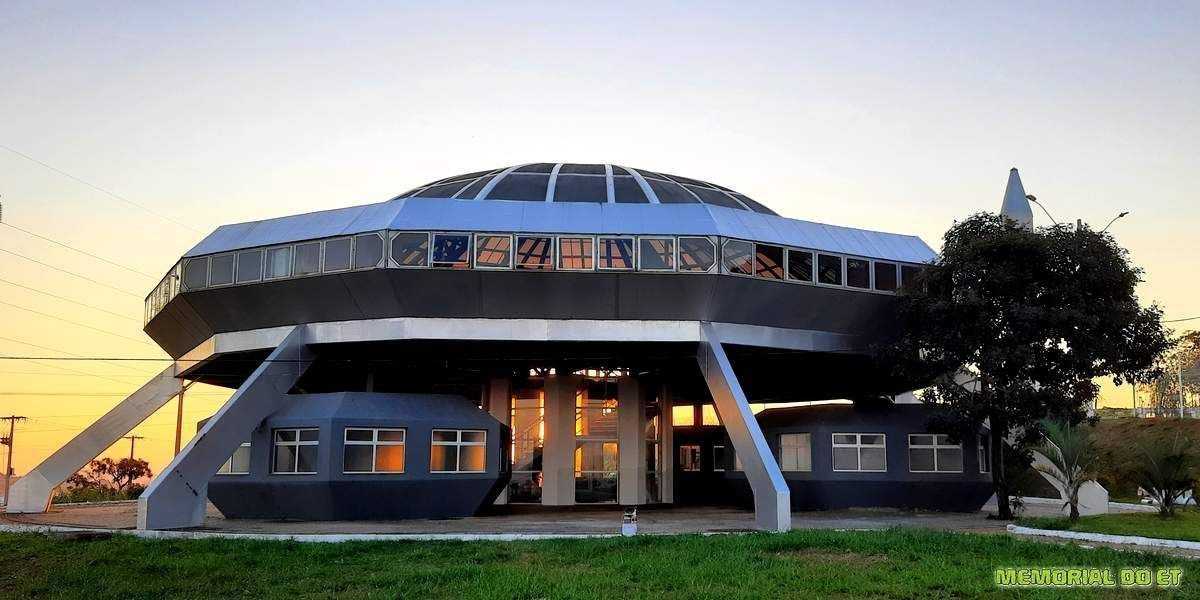 Memorial do ET, em Varginha, foi inaugurado em 2022 • Reprodução/Site/Memorial do ET