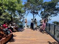 Novo mirante aos pés do Cristo Redentor é inaugurado no Parque da Tijuca